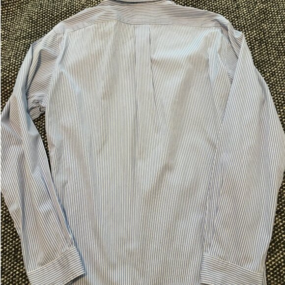 Ralph Lauren Blue & White pinstripes 16 34/35 - Picture 3 of 3